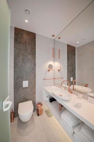 Отель Lazure Hotel & Marina Херцег-Нови Двухместный номер с 1 кроватью или 2 отдельными кроватями, вид на сад-4