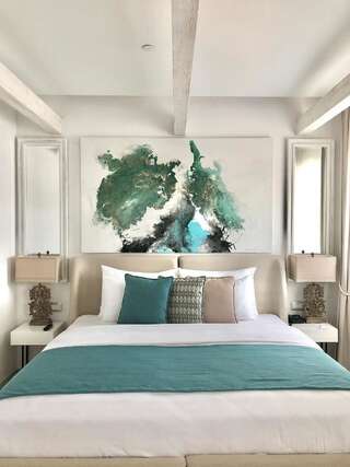 Отель Lazure Hotel & Marina Херцег-Нови Люкс с кроватью размера «king-size» и видом на море-4